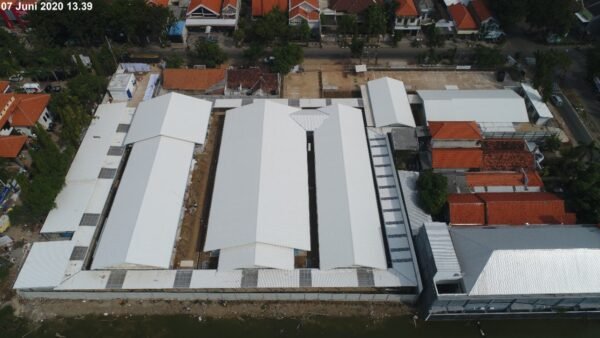 Pembangunan RS Darurat Covid-19 Lamongan Rampung 39 Hari, Gunakan Atap Utomodeck