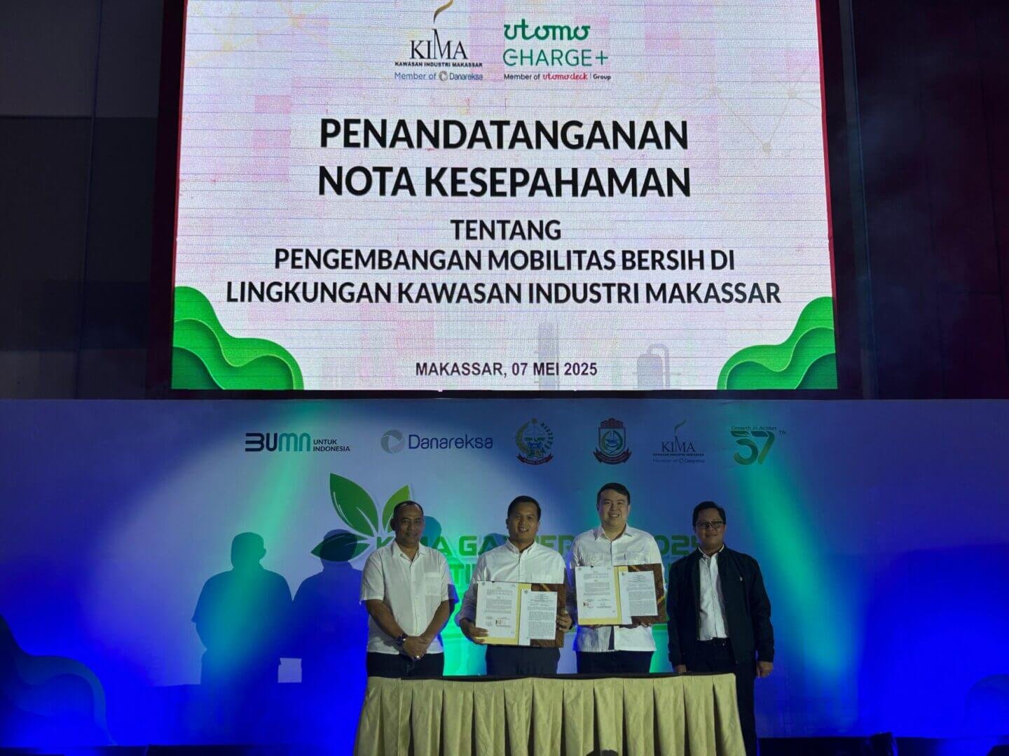 Lini Bisnis Utomodeck Group Gandeng PT KIMA, Dorong Mobilitas Bersih di Kawasan Industri Makassar