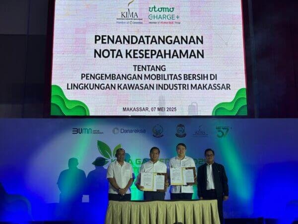 Lini Bisnis Utomodeck Group Gandeng PT KIMA, Dorong Mobilitas Bersih di Kawasan Industri Makassar